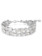 Swarovski Mesmera armband Verschillende slijpvormen Zilver/Wit (M) 5669927