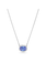 Swarovski Constella ketting met hanger Ovale slijpvorm Zilver/Blauw 5671809