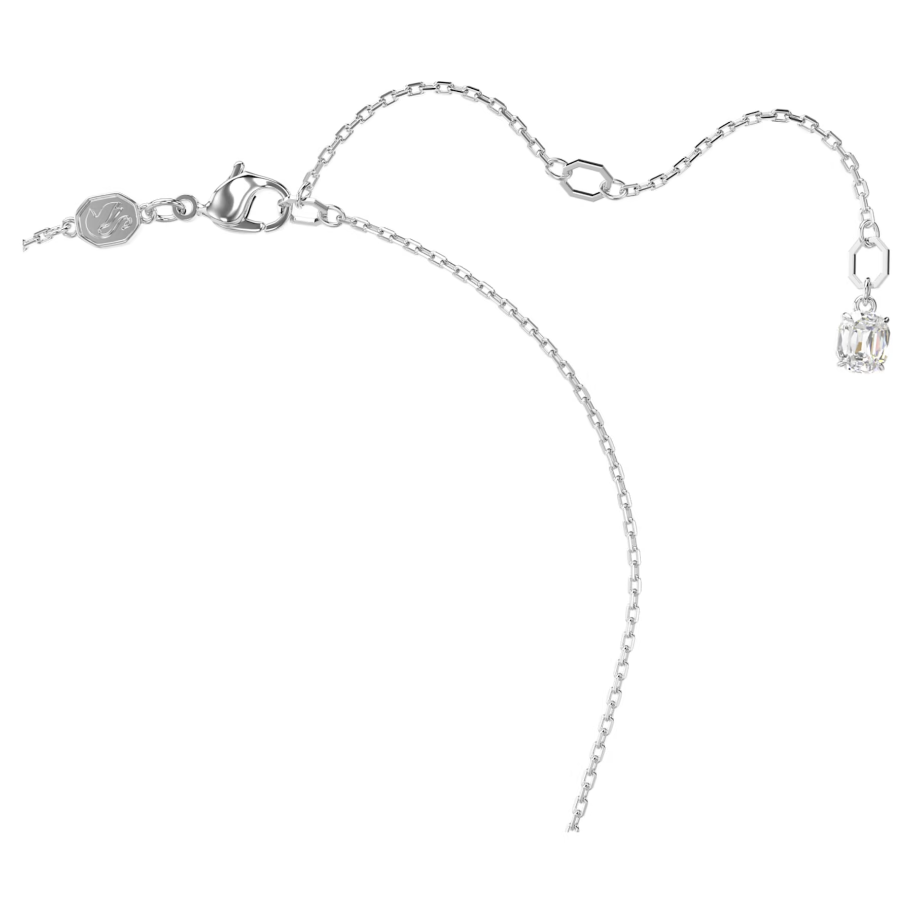 Swarovski Constella ketting met hanger Ovale slijpvorm Zilverkleurig/Blauw 5671809