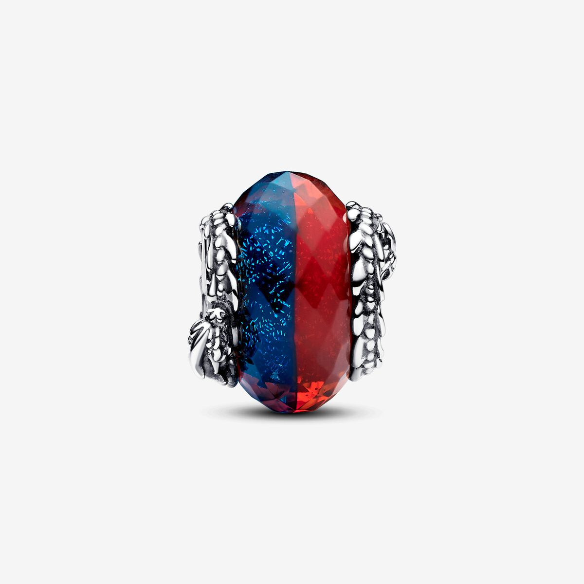 Pandora Game of Thrones Ice & Fire Dragons Dual Murano Glass Charm 792966C00