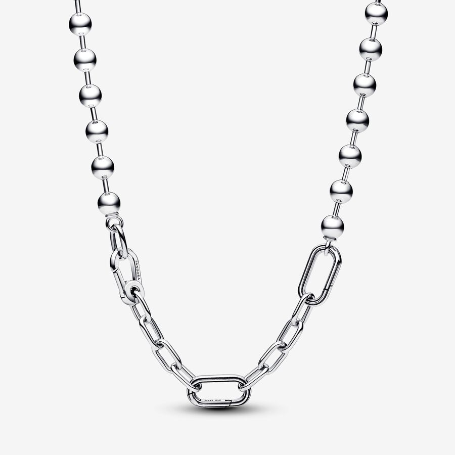 Pandora Pandora ME Metal Bead & Link Chain Necklace 392799C00
