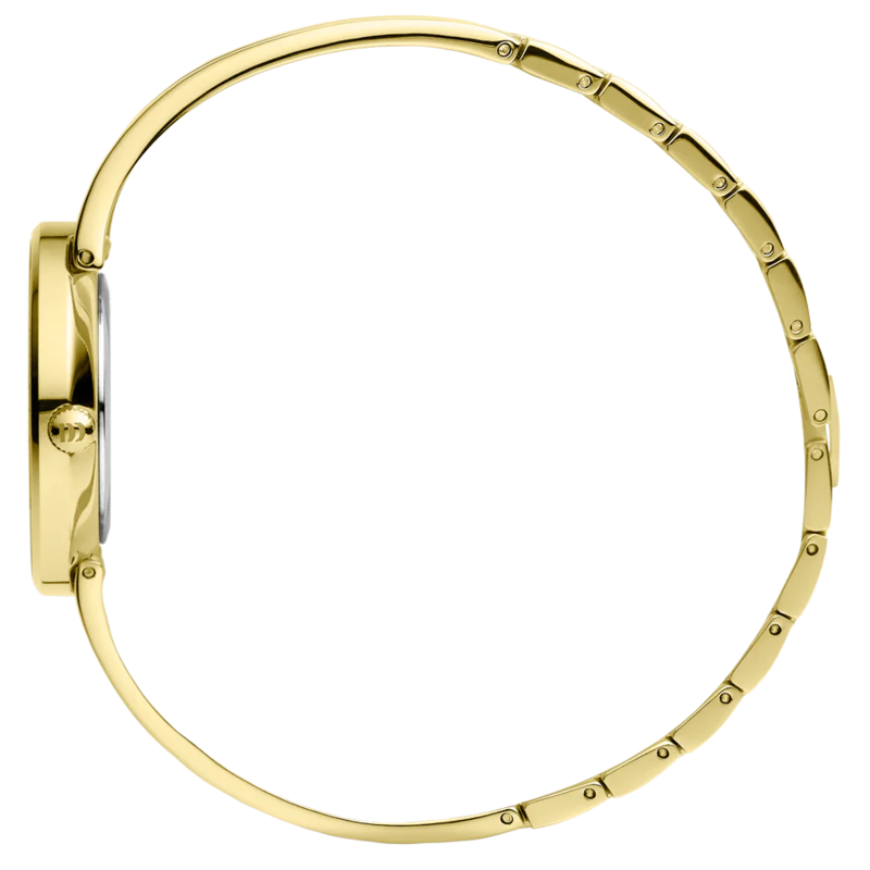 Danish Design Nostalgi 1988 dameshorloge Gold Bangle IV05Q1295