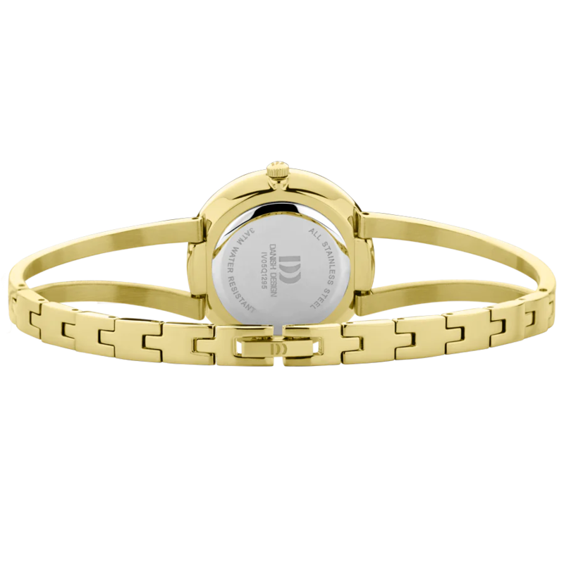 Danish Design Nostalgi 1988 dameshorloge Gold Bangle IV05Q1295