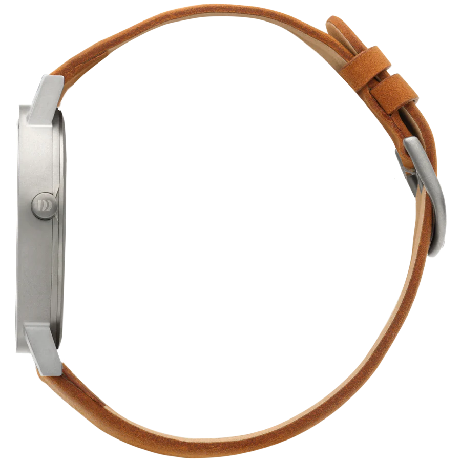 Danish Design Rhine herenhorloge Date White Camel (Large) IQ31Q1273