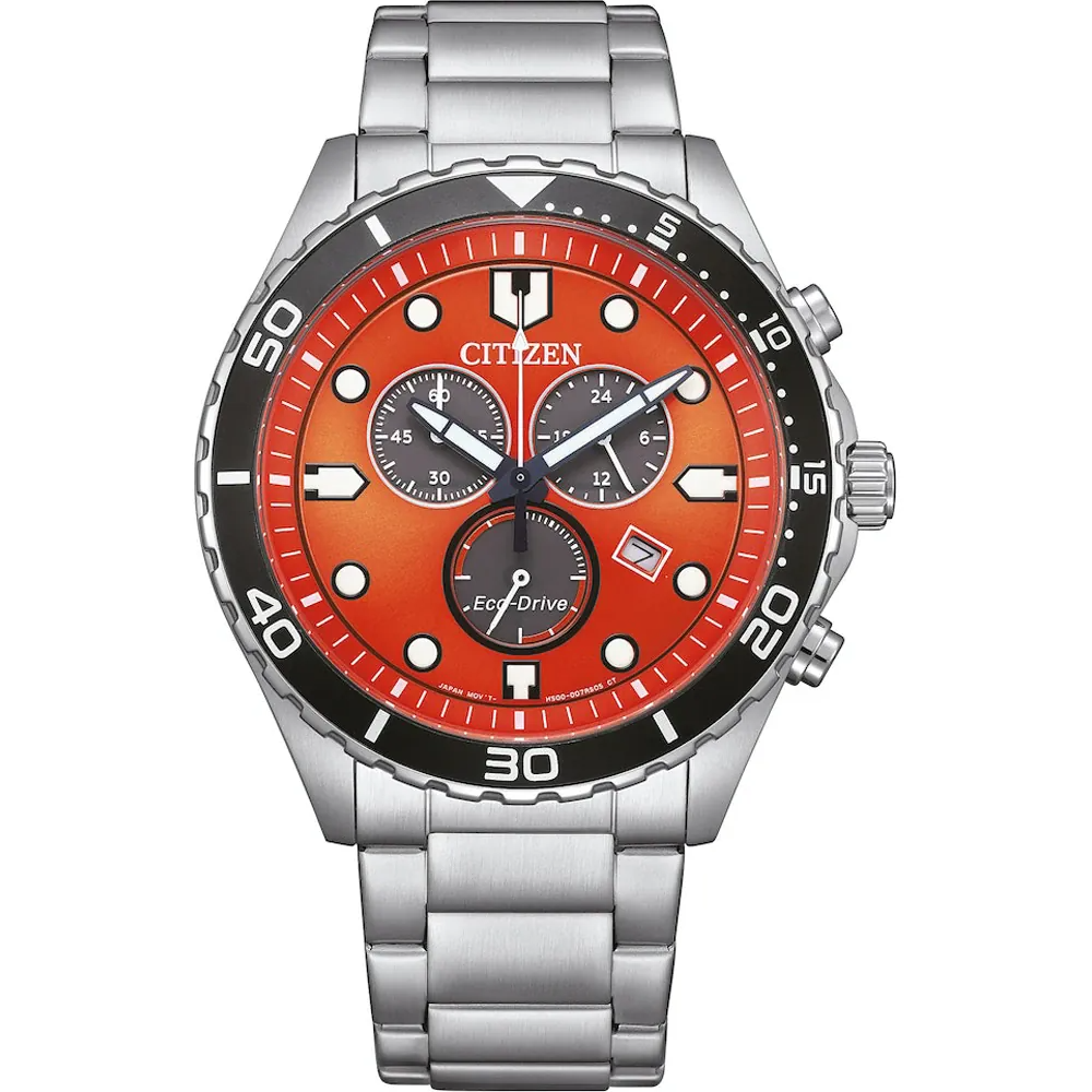 Citizen Sports Sporty Aqua Chrono Eco-Drive herenhorloge (cal. H500) AT2560-84X