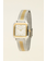 My Jewellery Vierkant horloge witte wijzerplaat - Bicolor MJ09639-1700