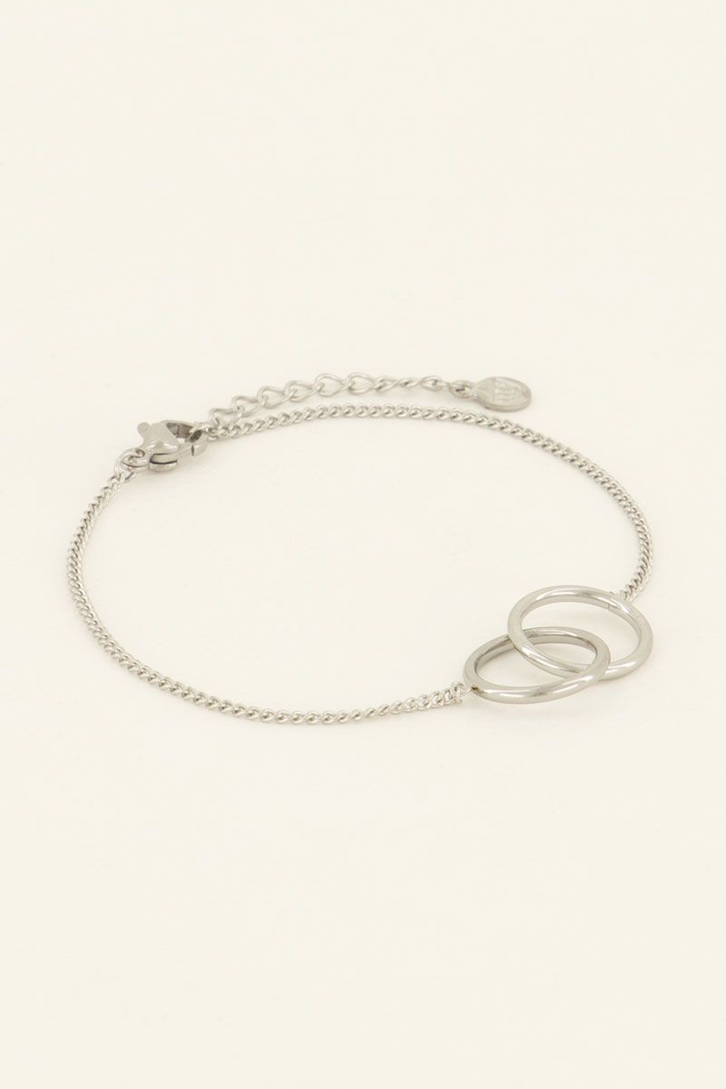 My Jewellery Forever Connected armband  - Zilverkleurig MJ08596-1500
