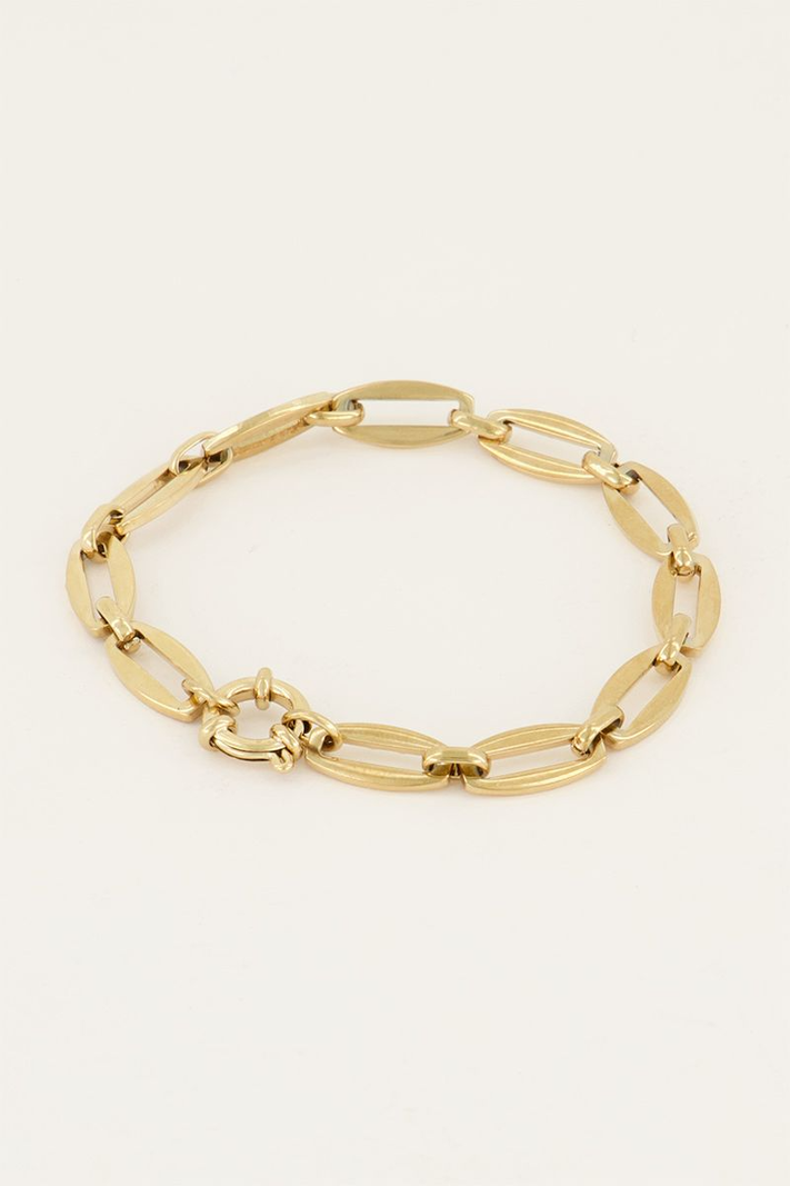 My Jewellery Schakelarmband - Goud MJ06570-1200