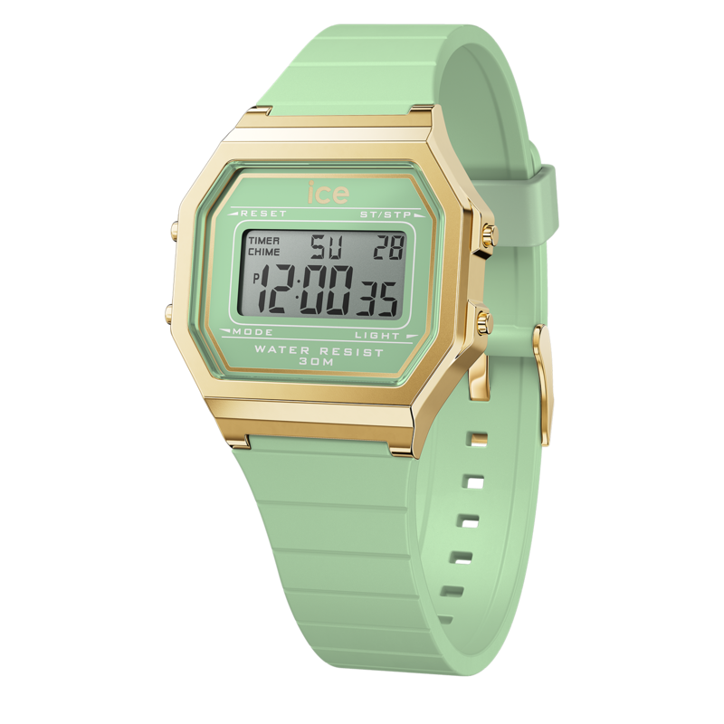 Ice-Watch ICE digit retro dameshorloge - Lagoon Green (S) IW022060