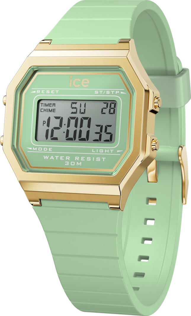 Ice-Watch ICE digit retro dameshorloge - Lagoon Green (S) IW022060