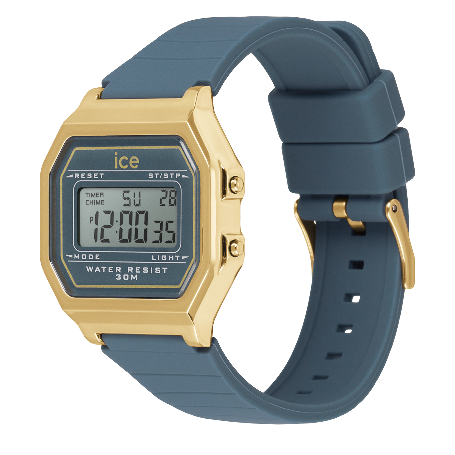 Ice-Watch ICE digit retro dameshorloge - Midnight Blue (S) IW022067