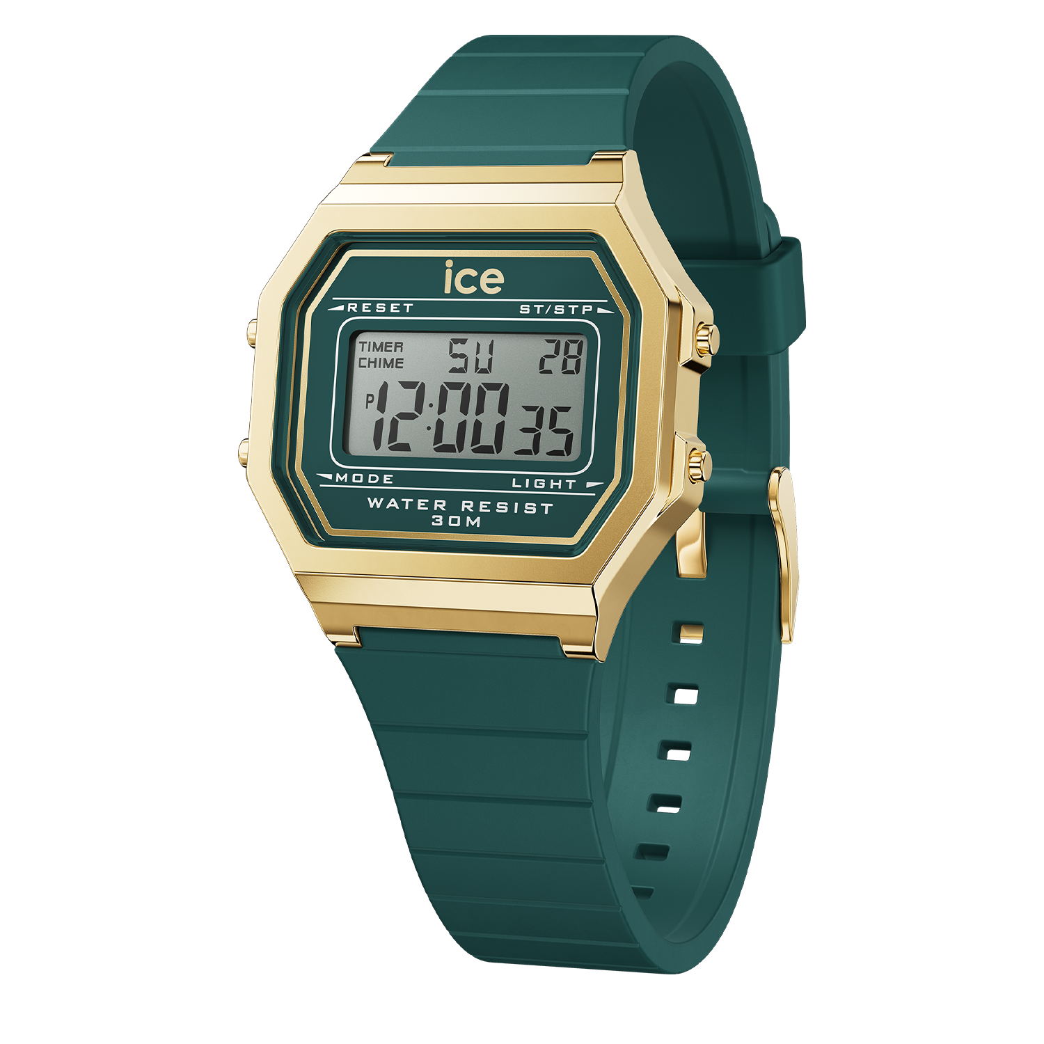 Ice-Watch ICE digit retro dameshorloge - Verdigris (S) IW022069