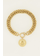 My Jewellery Grove schakelarmband met munt - Goud MJ04464-1200