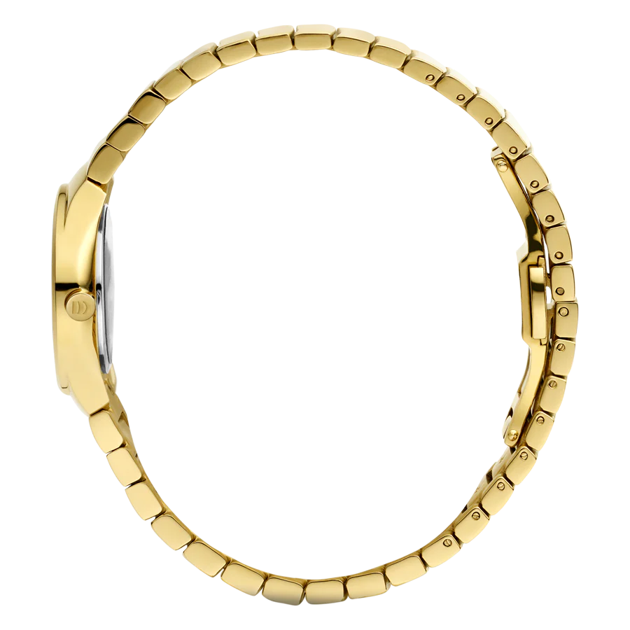 Danish Design Jolie dameshorloge Goldcolour Anthracite IV66Q1293