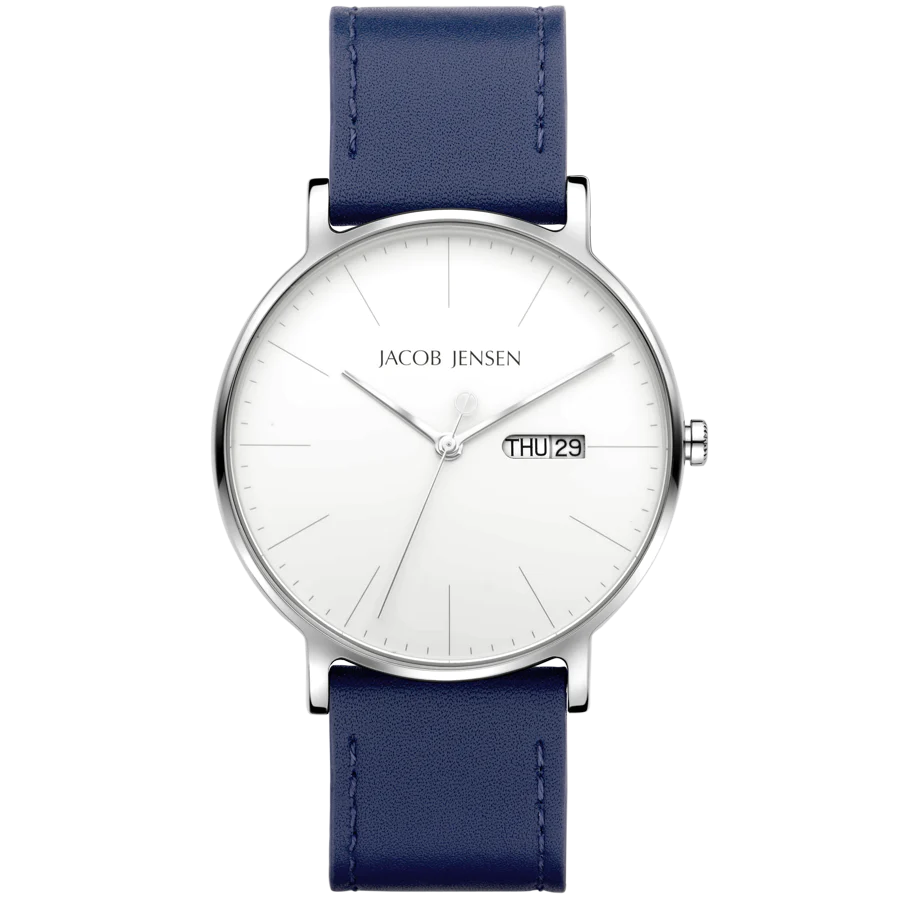 Jacob Jensen Timeless Nordic herenhorloge (Contemporary) 163