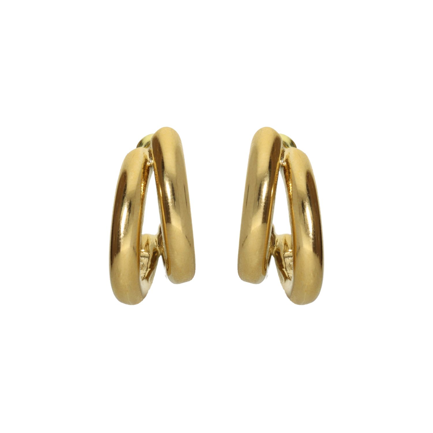 Camps & Camps Stalen oorbellen - Licht goudkleurig 2S060 L