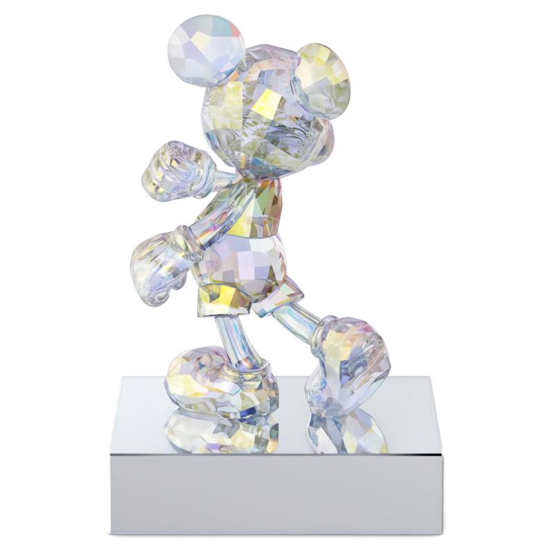 Swarovski Disney kristallen beeldje Mickey & Friends Micky Mouse Zilverkleurig/Wit 5690167