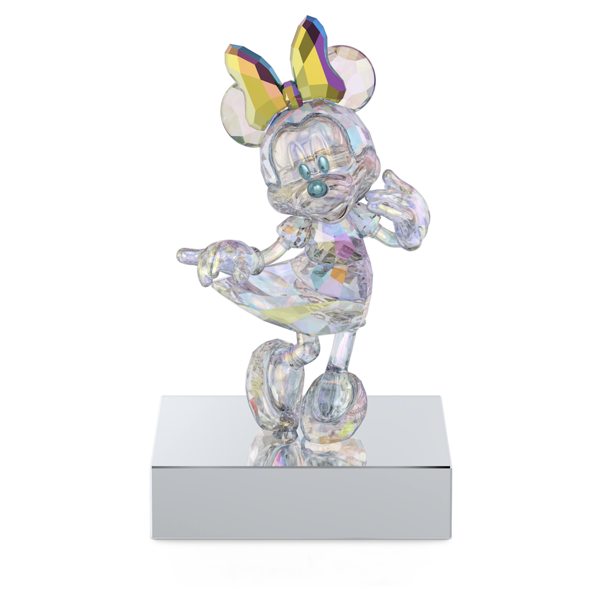 Swarovski Disney kristallen beeldje Minnie Mouse Wit/Goudkleurig 5690168