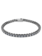 Swarovski Matrix armband Tennis ronde slijpvorm Zilverkleurig/Zwart 5693929