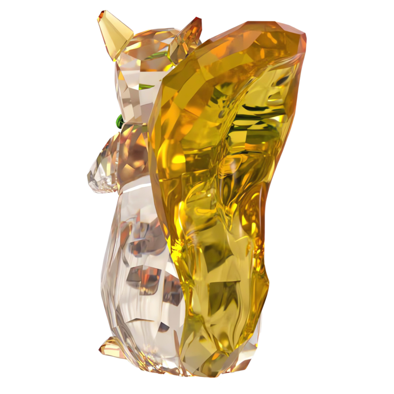 Swarovski Idyllia kristallen beeldje Eekhoorn met eikeltje Bruin 5683617