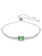 Swarovski Matrix armband Tennis verschillende slijpvormen Zilverkleurig/Wit (M) 5693411