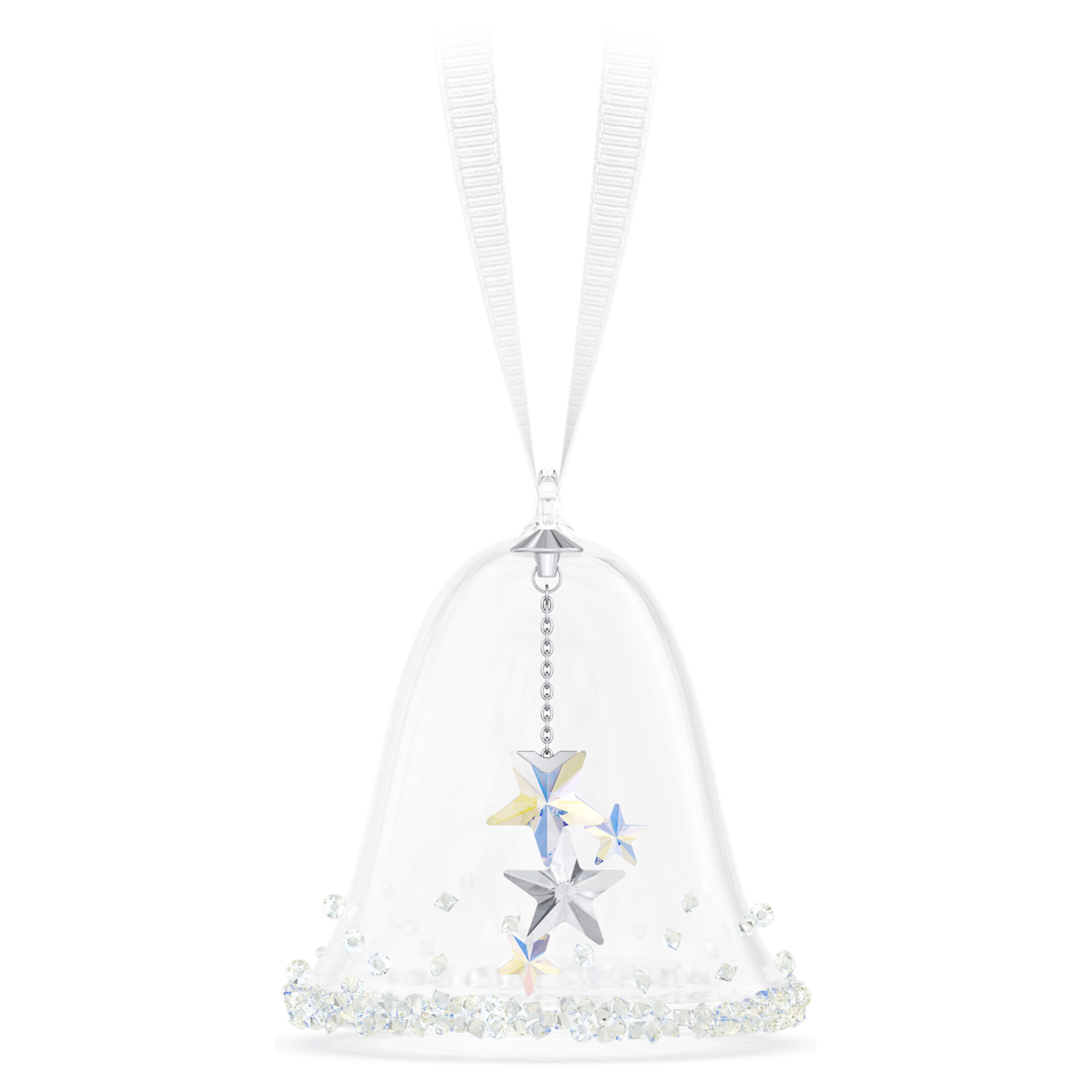 Swarovski Holiday Magic kristallen ornament Classic ornament kerstklok Wit/Goudkleurig 5682732