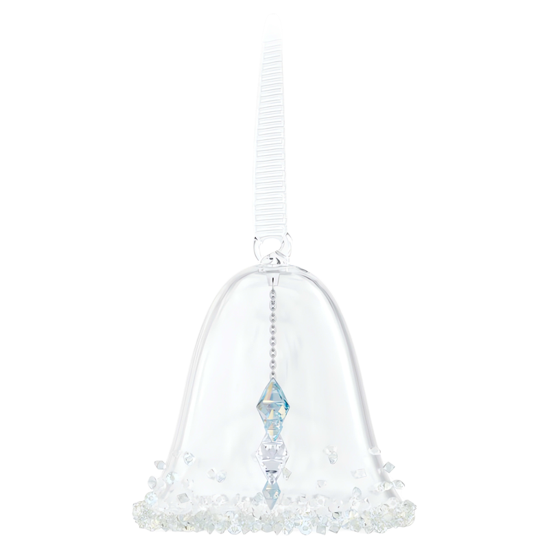 Swarovski Holiday Magic kristallen ornament Classic ornament kerstklok Wit/Goudkleurig 5682732