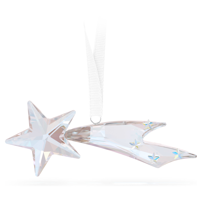 Swarovski Holiday Magic kristallen ornament Classic ornament vallende ster Wit/Goudkleurig 5684557