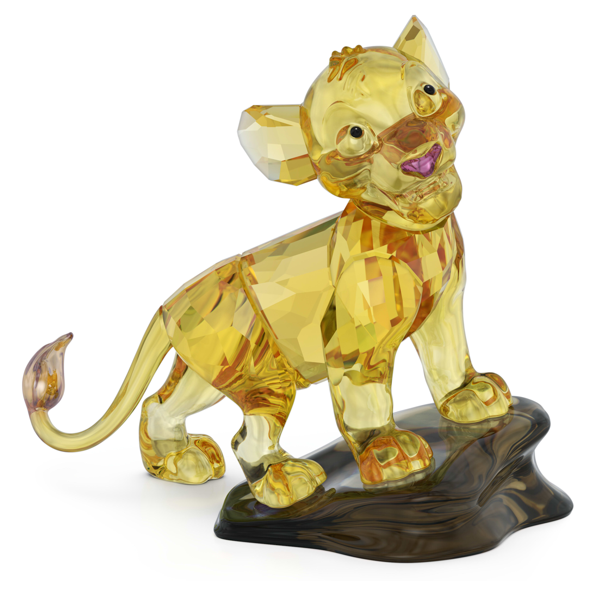 Swarovski Disney kristallen beeldje The Lion King Simba Bruin 5681811