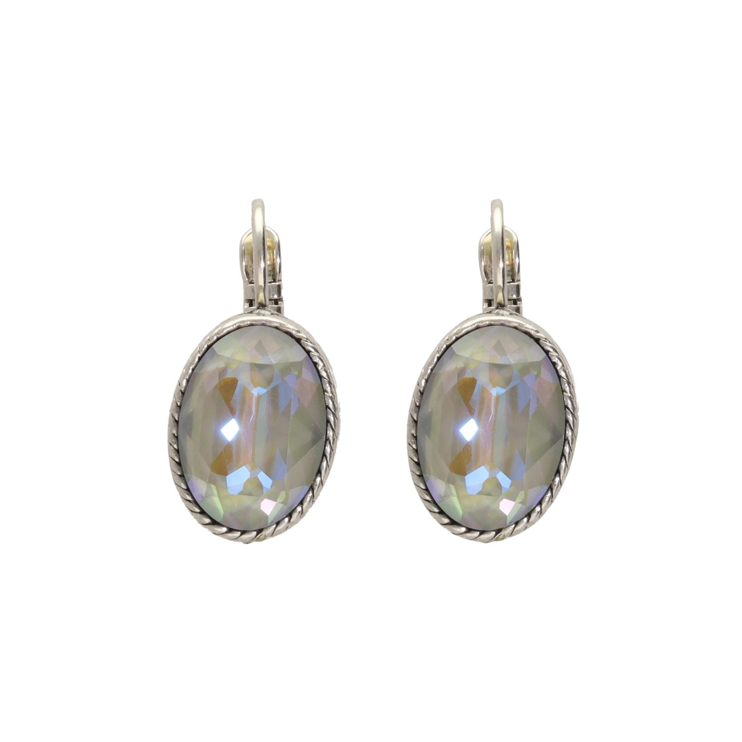 Camps & Camps Zilverkleurige oorbellen - Serene Grey Delight 1A945 SGD