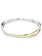 Swarovski Hyperbola armband Two Tone ronde slijpvorm Goudkleurig/Wit