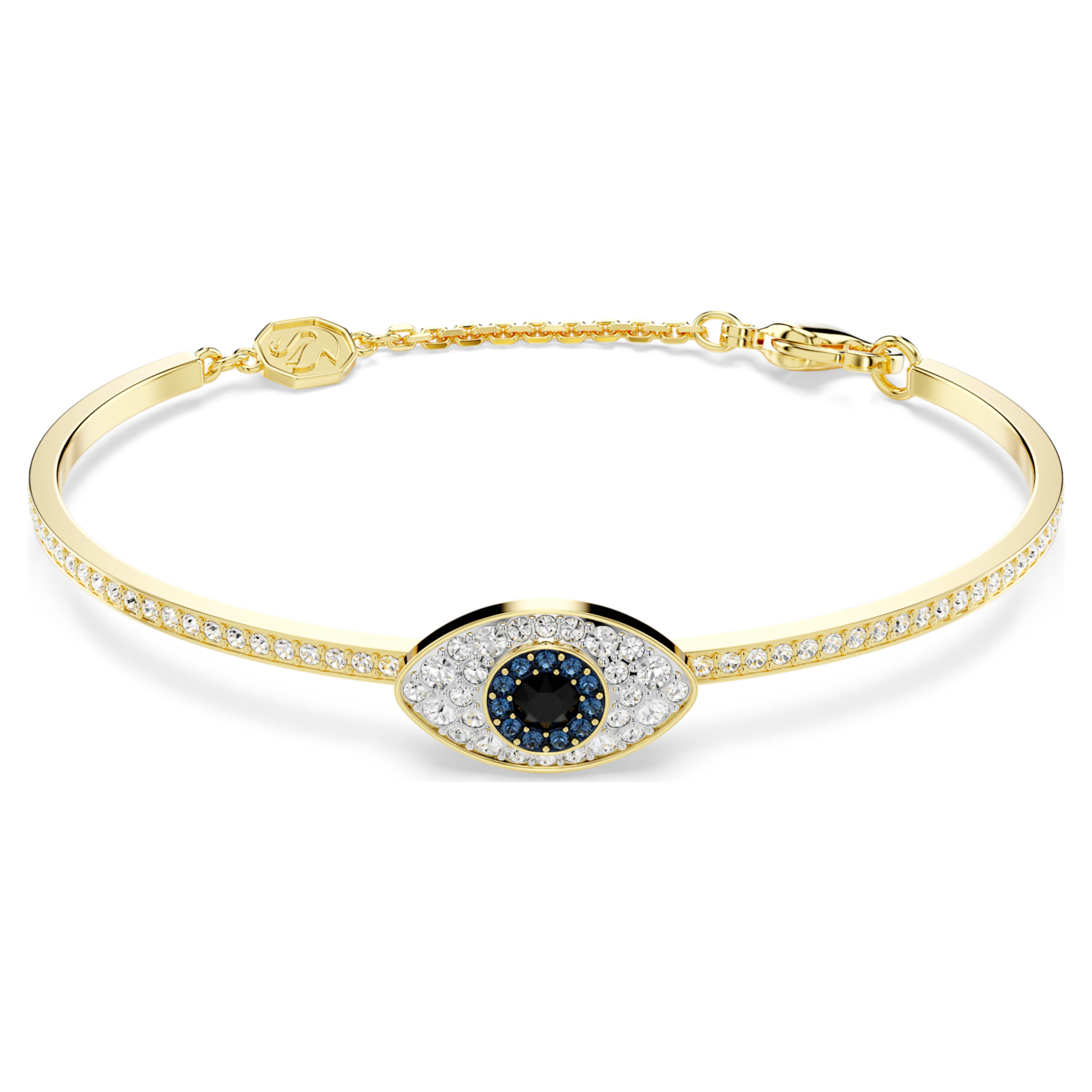 Swarovski Symbolica armband Boze oog Goudkleurig/Wit 5692171