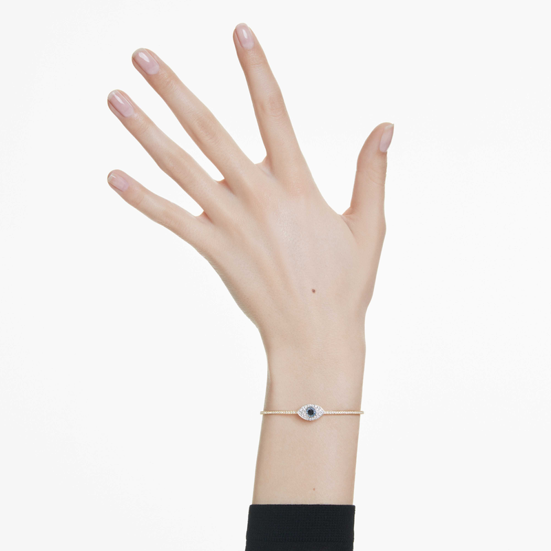Swarovski Symbolica armband Boze oog Goudkleurig/Wit 5692171