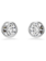 Swarovski Imber oorbellen Ronde slijpvorm Zilverkleurig/Wit 5696073