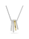 Swarovski Hyperbola ketting met hanger Verschillende slijpvormen Zilverkleurig/Wit 5696626