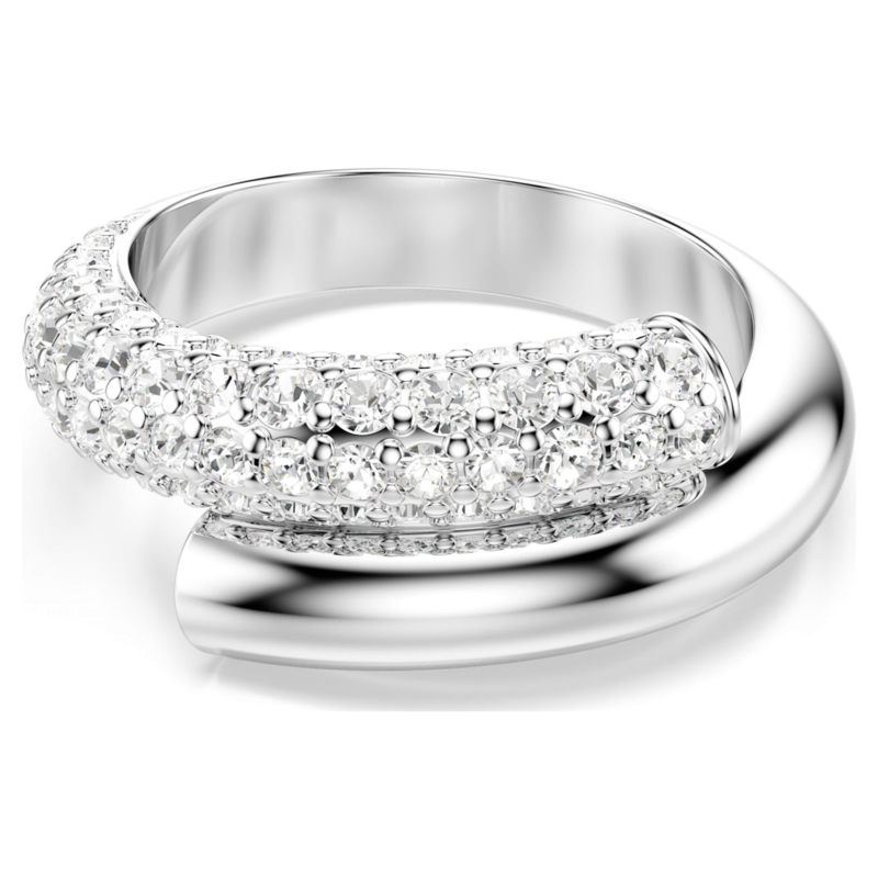 Swarovski Dextera ring Pave gezet Zilverkleurig/Wit