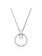 Swarovski Constella ketting met hanger Ronde slijpvorm Zilverkleurig/Wit 5692261