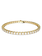 Swarovski Matrix armband Tennis round cut Goudkleurig/Wit (S) 5657665