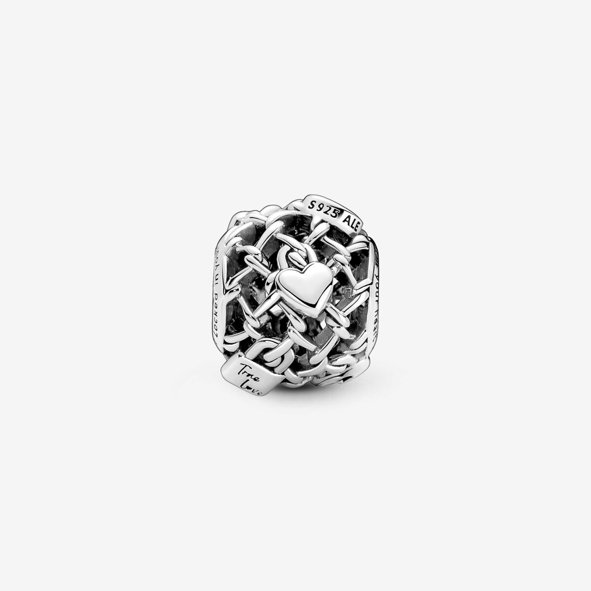 Pandora Opengewerkte Schakel Hangslot Bedel 790071C00