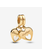 Pandora Double Heart Split Dangle Charm 769187C01