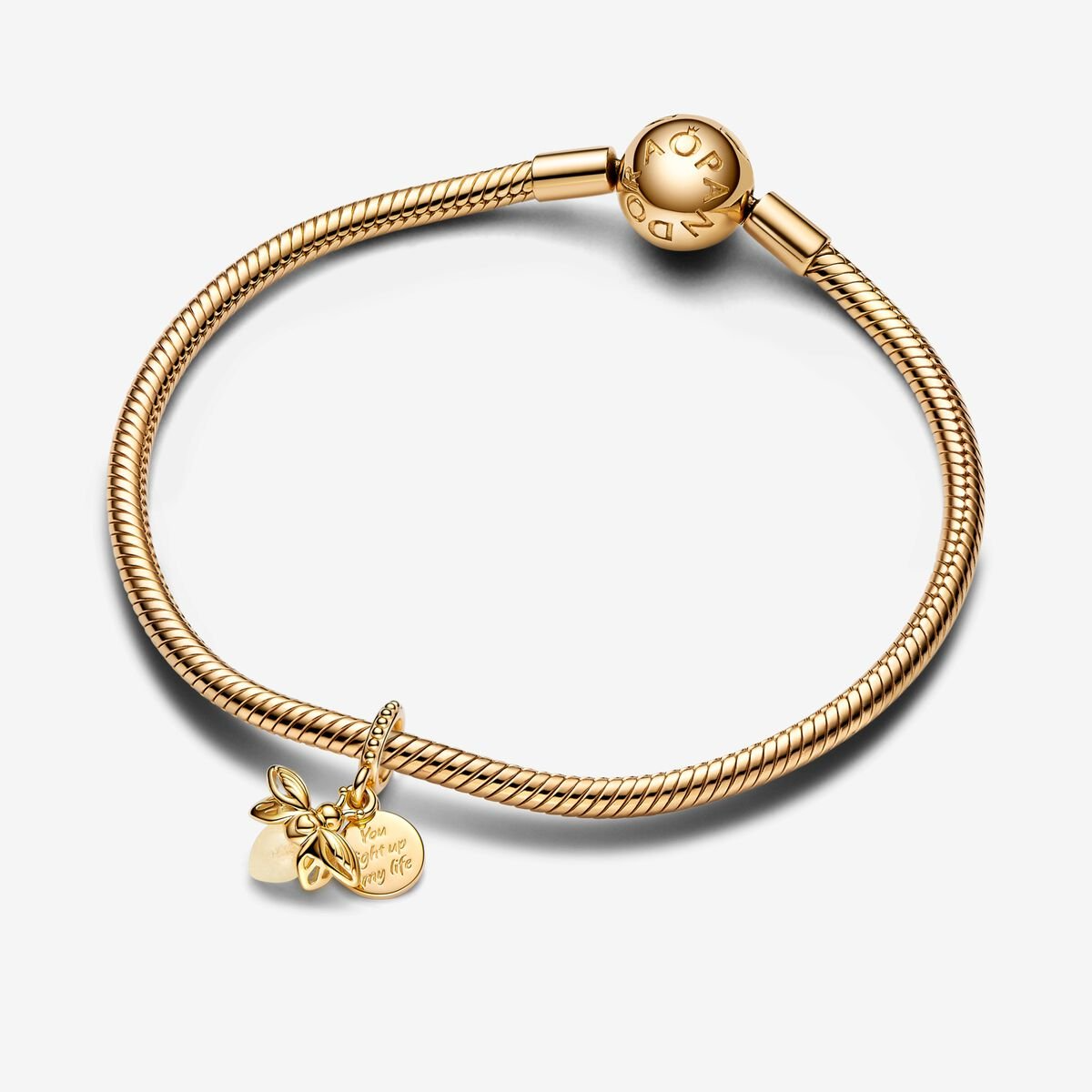 Pandora Glow-in-the-dark Vuurvliegje Hangende Bedel 769352C01