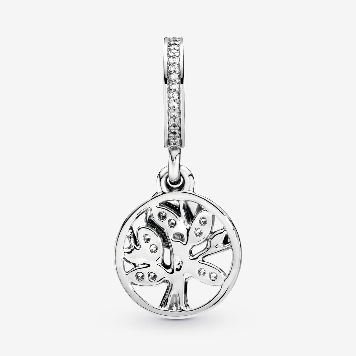 Pandora Sparkling Family Tree Hangende Bedel 791728CZ