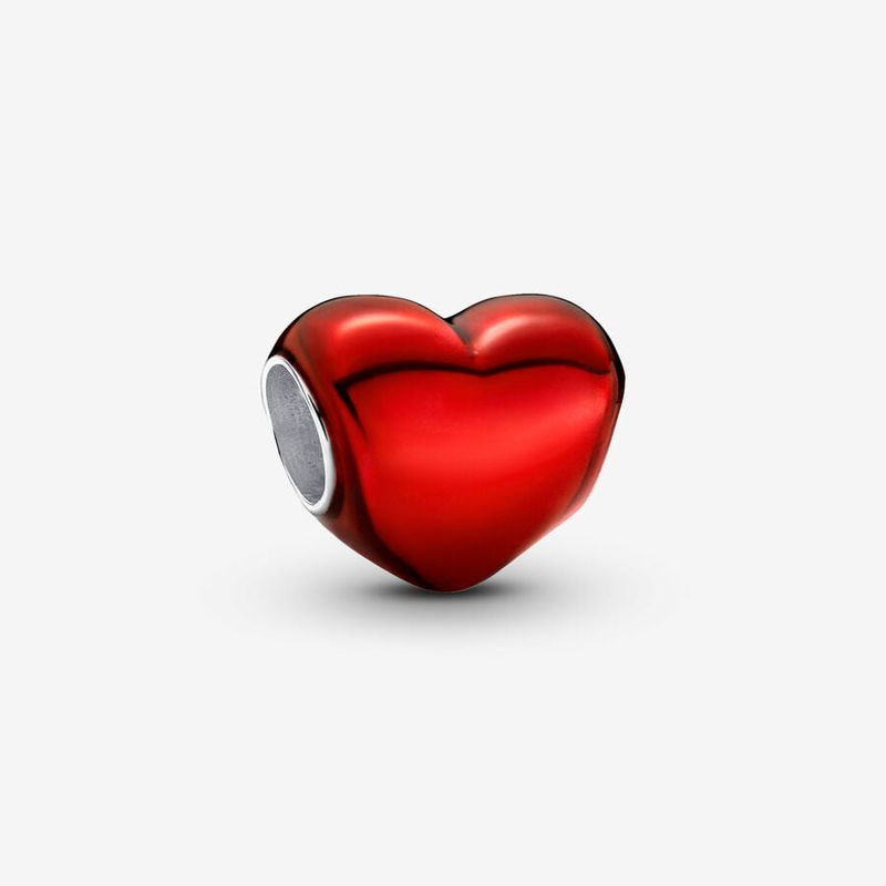 Pandora Metallic Red Heart Charm 793337C02