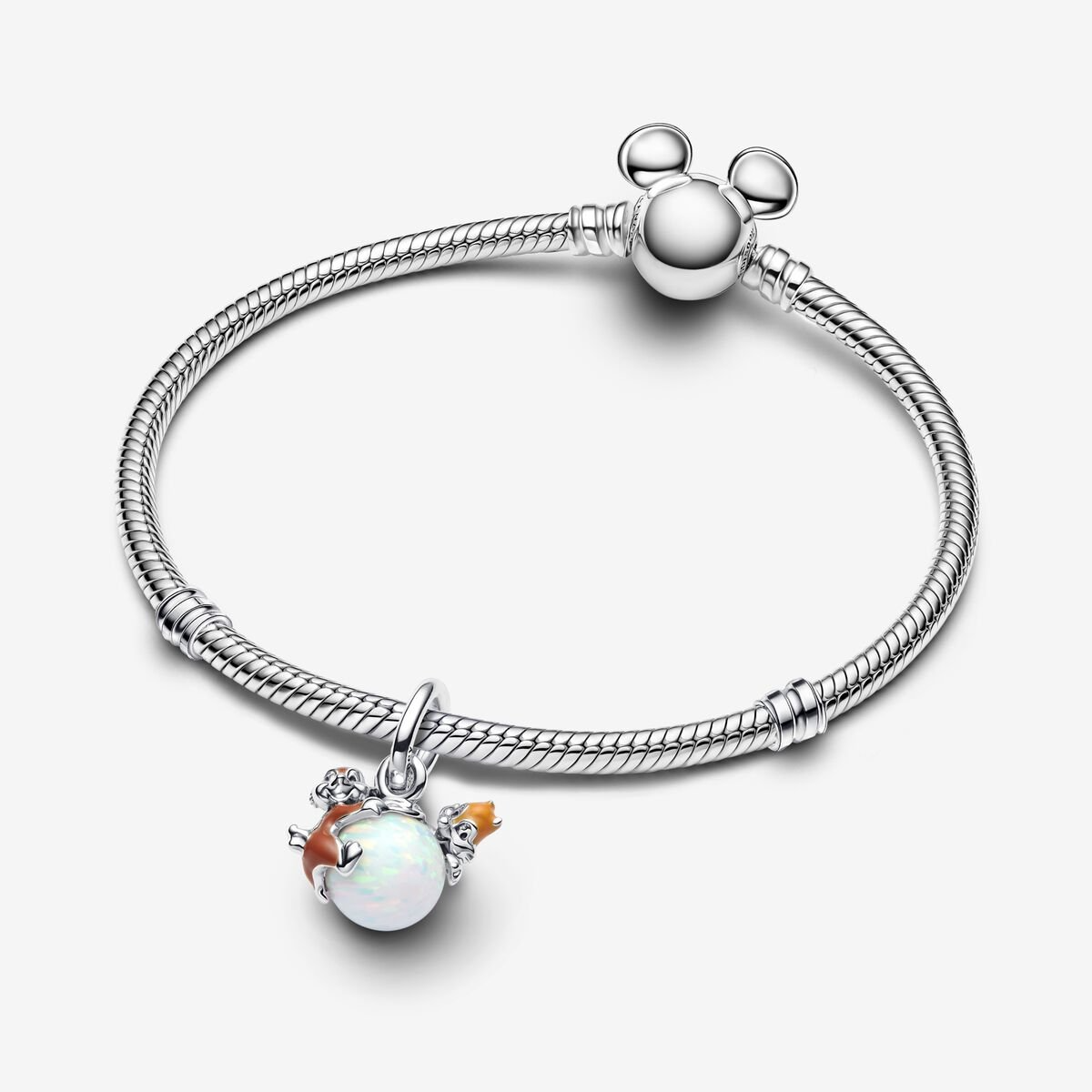 Pandora Sterling silver Enamel Synthetic Opal White 793532C01
