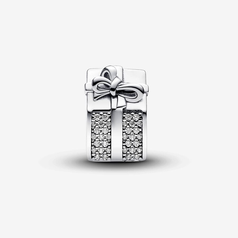 Pandora Sterling silver Enamel Cubic Zirconia Red 793603C01
