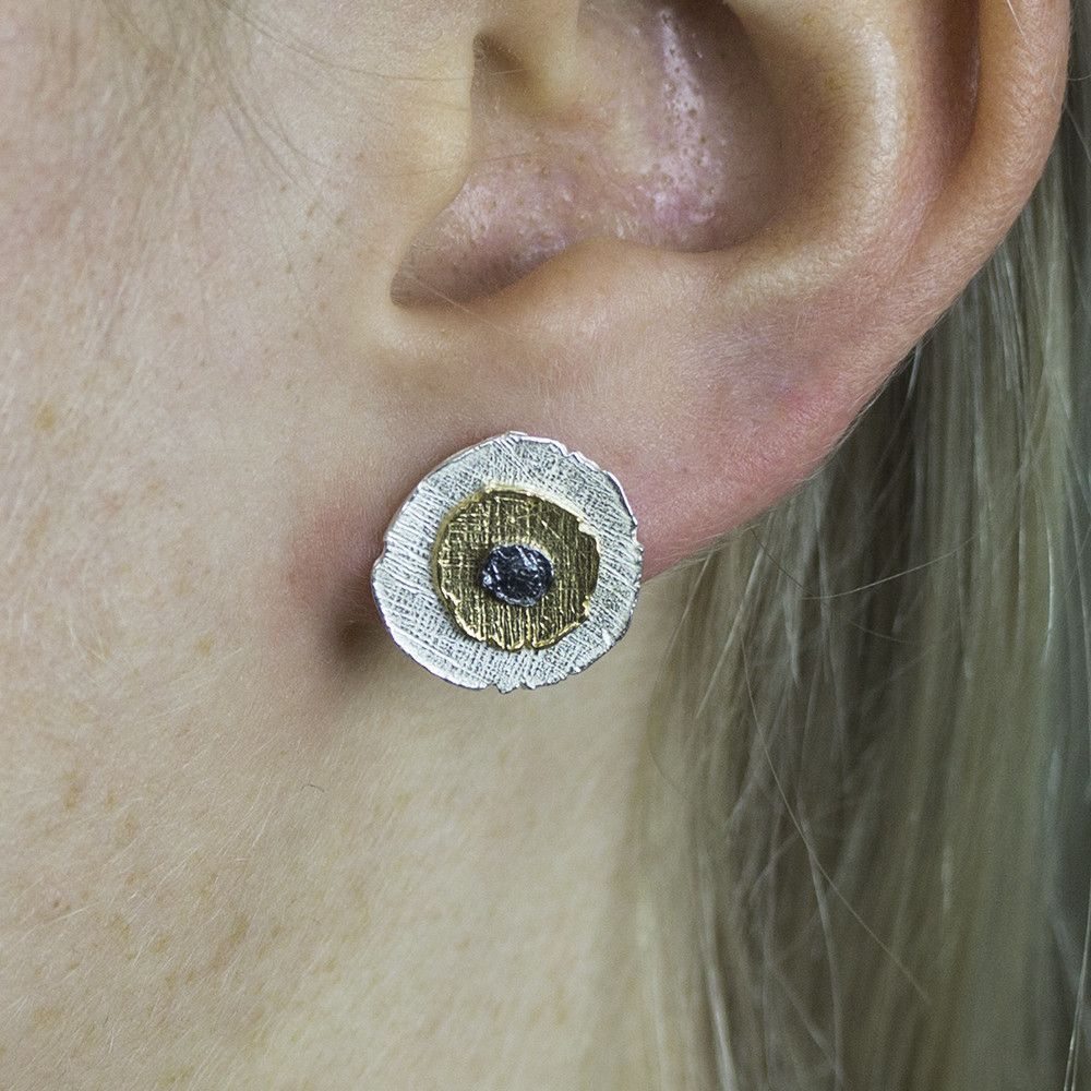 Jéh Jewels Touch of Gold oorbellen - Rond 19671