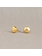 Jéh Jewels Touch of Gold oorbellen - Bol rond verguld 19672
