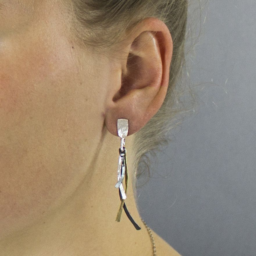 Jéh Jewels Touch of Gold oorbellen - Met 4 losse elementen 19167