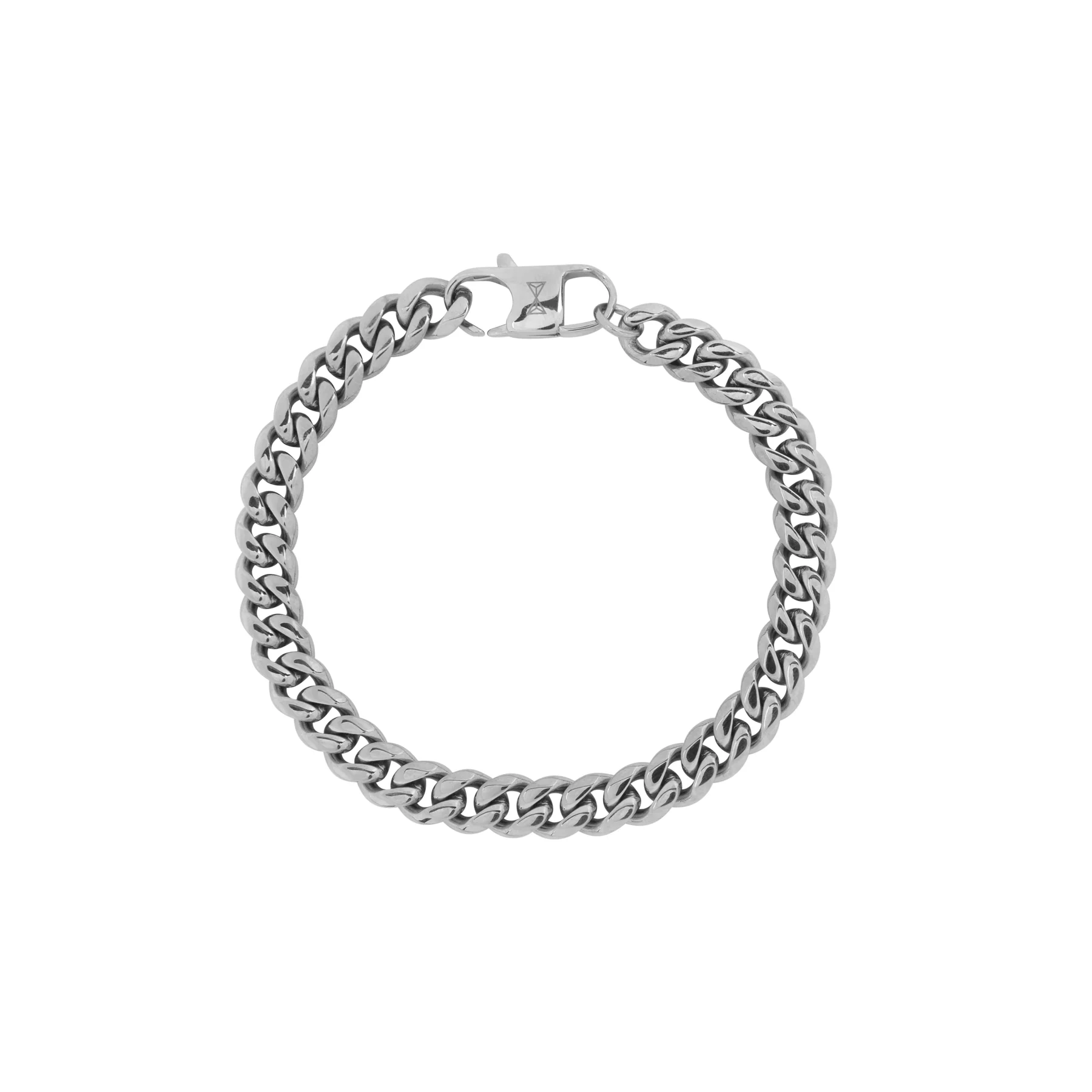 AZE Jewels Gourmette Eight - Inox armband AZ-BM007-A