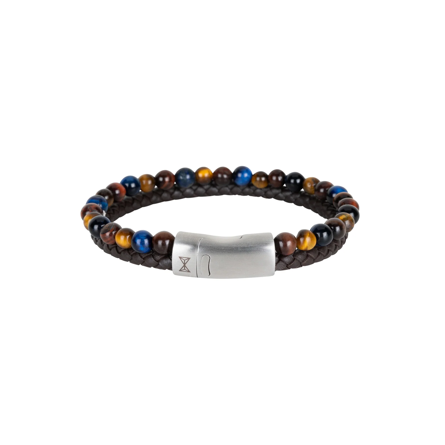 AZE Jewels Combi String Rocky Mountains-Brown armband AZ-BL020-A